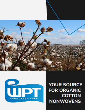 Cover of Your Source for Organic Cotton Nonwovens ebook from WPT Nonwovens